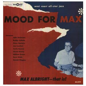 Max Albright: Mood for Max [LP] - VINYL Product Image