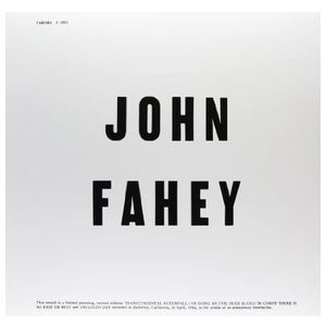 John Fahey: Blind Joe Death [LP] - VINYL Product Image
