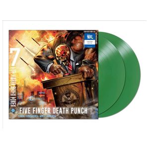 Five Finger Death Punch: And Justice for None [Transparent Green Vinyl] [Only @ Best Buy] [LP] - VINYL Product Image