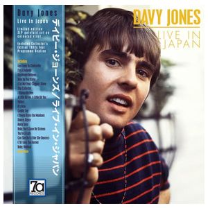 Davy Jones: Live in Japan [Red, White & Blue Vinyl] [LP] Product Image
