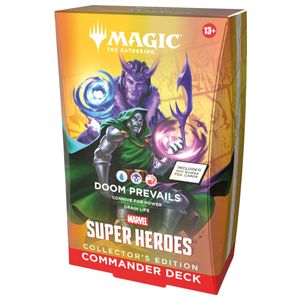 Wizards of The Coast - MTG Marvel Super Heroes Collector's Edition Commander Deck - Doom Prevails Product Image
