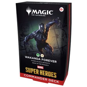 Wizards of The Coast - Magic: The Gathering Marvel Super Heroes Commander Deck - Wakanda Forever Product Image