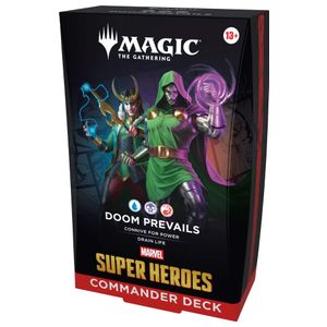 Wizards of The Coast - Magic: The Gathering Marvel Super Heroes Commander Deck - Doom Prevails Product Image