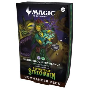 Wizards of The Coast - Magic: The Gathering Secrets of Strixhaven Commander Deck - Witherbloom Pestilence Product Image