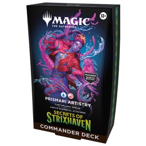 Wizards of The Coast - Magic: The Gathering Secrets of Strixhaven Commander Deck - Prismari Artistry Product Image