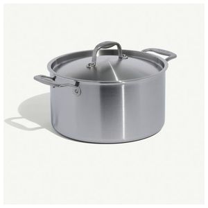 8qt Stainless Clad Stock Pot w/ Lid, Stainless Handles Product Image