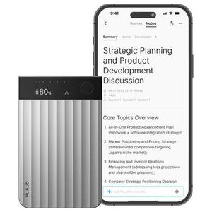 PLAUD AI Plaud Note Pro AI-Powered Transcriber (Si Product Image