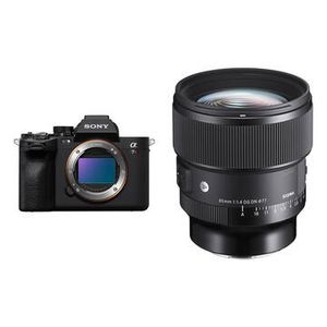 Sony a7R V Mirrorless Camera with 85mm f/14 Lens K Product Image