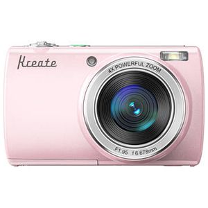 Kreate KR48 Digital Point and Shoot Camera (Pink) Product Image