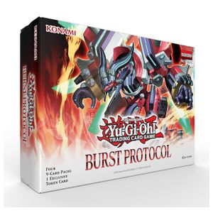Konami - Yu-Gi-Oh! Trading Card Game: Burst Protocol 4 Pack with Token Card Product Image