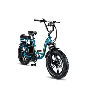 Happy Voyager Electric Bike Blue Product Image