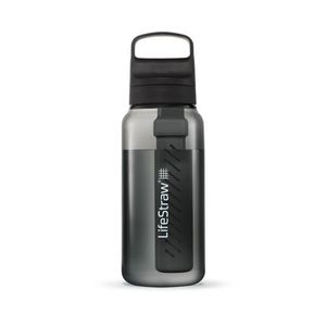LifeStraw Go 1L Water Filter Bottle w/ Tritan Renew Nordic Noir Product Image