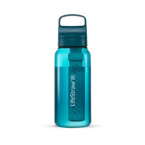 LifeStraw Go 1L Water Filter Bottle w/ Tritan Renew Laguna Teal Product Image