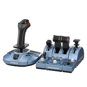 Thrustmaster - TCA Captain Pack X Airbus Edition Sidestick and Throttle Quadrant for Xbox X|S, PC - Blue Product Image