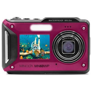 Minolta MN60WP Waterproof Dual Screen Digital Came Product Image