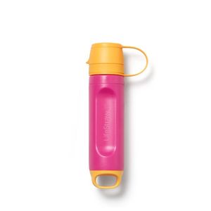LifeStraw Peak Solo Personal Water Filter Straw Pink Lemonade Product Image