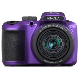 Minolta MN40Z Digital Camera (Purple) Product Image