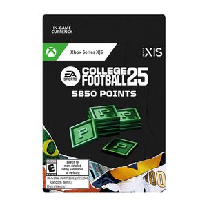 College Football 25: 5,850 Points [Digital] Product Image
