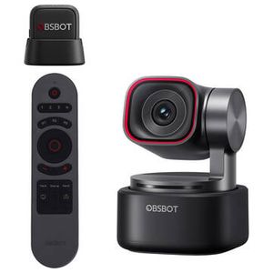 OBSBOT Tiny 3 Webcam with Smart Remote & Microphon Product Image
