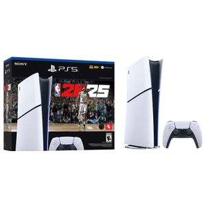 PlayStation 5 Slim Console Digital Edition – NBA 2K25 Bundle - PlayStation 5 Product Image