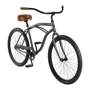 Chatham Beach Cruiser Bike - Single Speed Matte Graphite Product Image