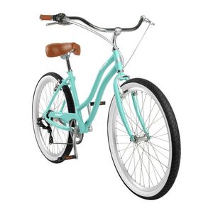 Chatham Beach Cruiser Bike - Step Through 7 Speed Seafoam Product Image