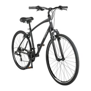 Barron Comfort Hybrid Bike - 7 Speed Matte Black Product Image