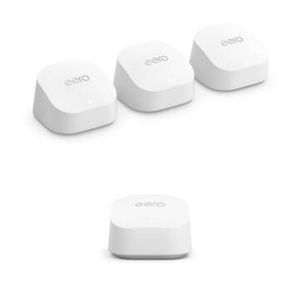 eero 6+ AX3000 Wi-Fi 6 Dual-Band Gigabit 4-Piece M Product Image