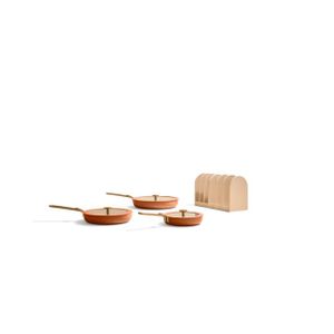 Essentials 8-Piece Pan Trio/Terracotta Product Image