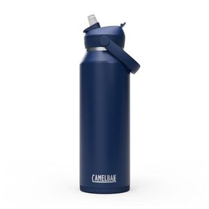 Thrive Flip Straw 40oz Stainless Steel Bottle Navy Product Image