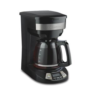 12 Cup Programmable Coffeemaker Black Product Image