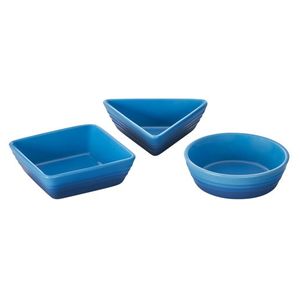 3pc Stoneware Serving/Tapas Dish Set Marseille Product Image