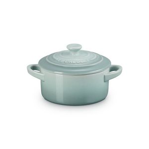 8oz Stoneware Mini Round Cocotte Sea Salt Product Image
