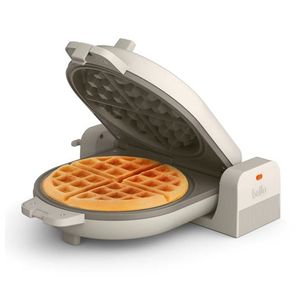 Flip-n-Store Ceramic Waffle Maker Oatmilk Product Image