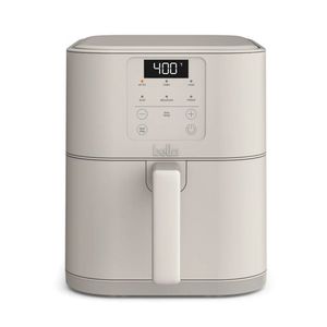 6qt Slim Air Fryer Oatmilk Product Image