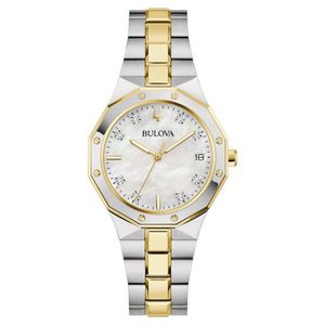 Ladies Prestige Gold & Silver Stainless Steel Watch Mother-of-Pearl Dial Product Image
