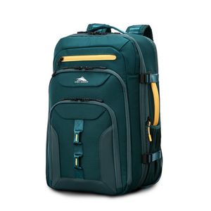 Travel Backpack Green/Yellow Product Image