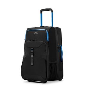 Hi-Life Carry-On Wheeled Duffel Black/Blue Product Image