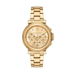 Ladies Maren Chronograph Gold-Tone Stainless Steel  Watch Gold Dial Product Image