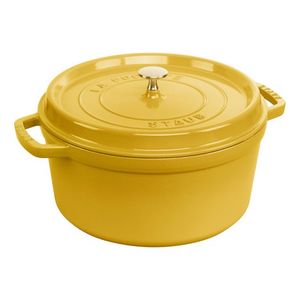 7qt Cast Iron Round Dutch Oven Citron Product Image