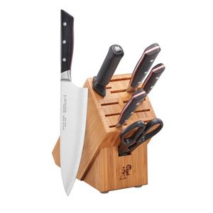 Evolution 7pc Knife Block Set Natural Product Image