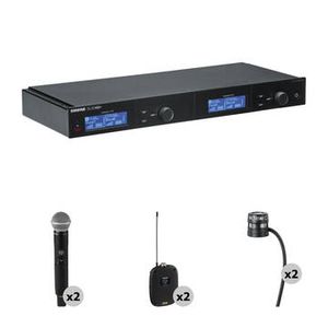 Shure SLXD4Q+ Quad-Channel Digital Wireless Receiv Product Image