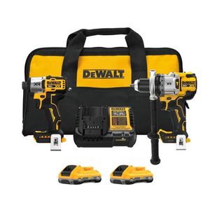 20V MAX XR Hammer Drill/Impact 2-Tool Combo Kit w/ XR PowerPack Batteries Product Image