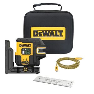 USB Rechargeable Green 2-Spot & Crossline Laser Base Kit Product Image