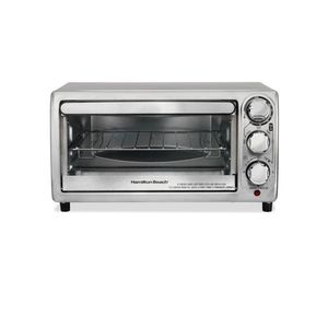 4-Slice Stainless Steel Toaster Oven Product Image