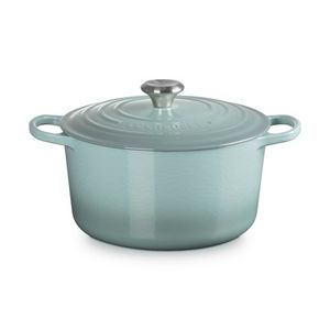6.5qt Signature Cast Iron Deep Round Dutch Oven Sea Salt Product Image