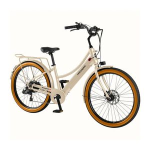 Beaumont Rev+ City Step Through Electric Bike - 16" Frame Oat Product Image