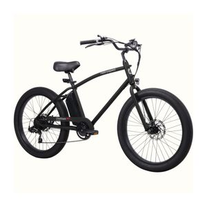 Chatham Rev 3 Beach Cruiser Electric Bike - 18" Frame Matte Black Product Image