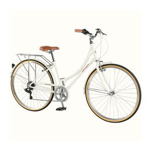 Beaumont Step Through 7-Speed City Bike - 42cm Frame Eggshell Product Image