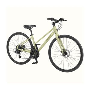 Atlas Fitness Hybrid Step Through Bike - S/M 15" Frame Spring Green Product Image